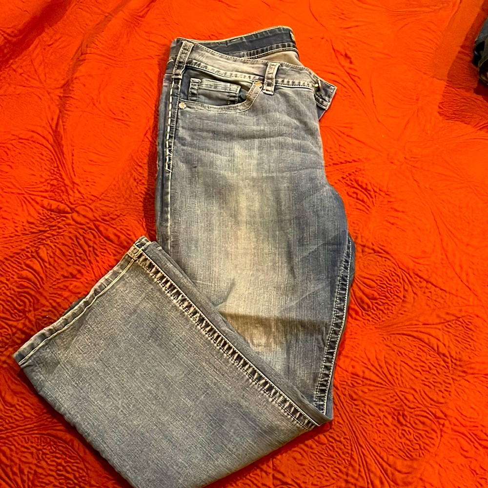 Silver jeans